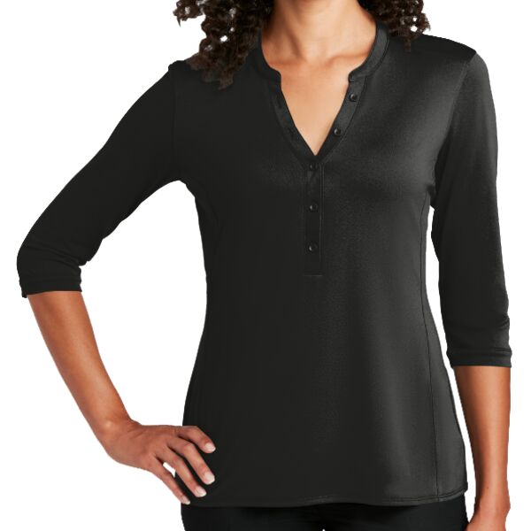 Women's UV Choice Pique Henley Thumbnail