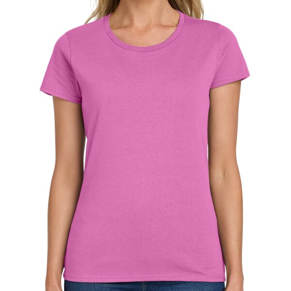 Ladies Heavy Cotton 100% Cotton T Shirt Thumbnail