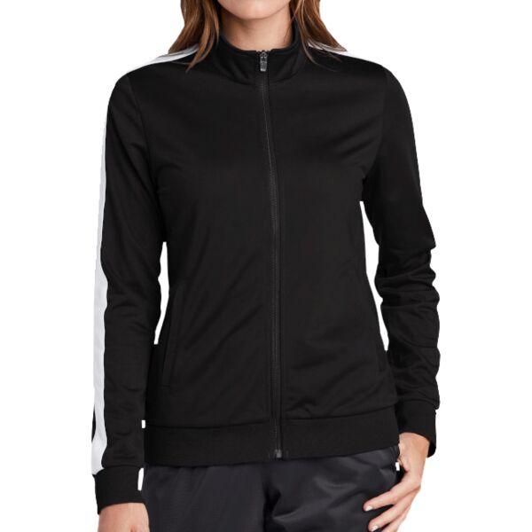 Ladies Tricot Track Jacket Thumbnail