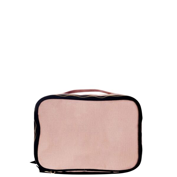 Pink Double Toiletry/Beauty Case Thumbnail