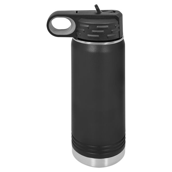 20 oz. Black Water Bottle Thumbnail