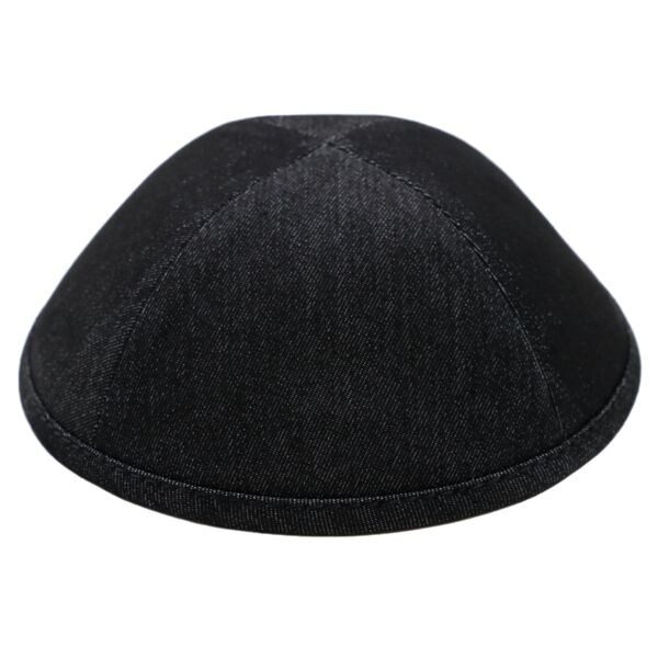 Black Denim Yarmulka Thumbnail