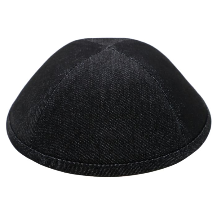 Black Denim Yarmulka Thumbnail