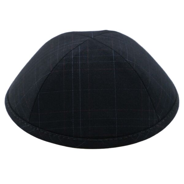 Black Plaid Suit Yarmulka Thumbnail