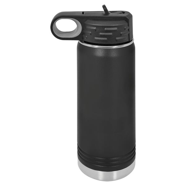 Polar Camel 20 oz. Black Water Bottle Thumbnail