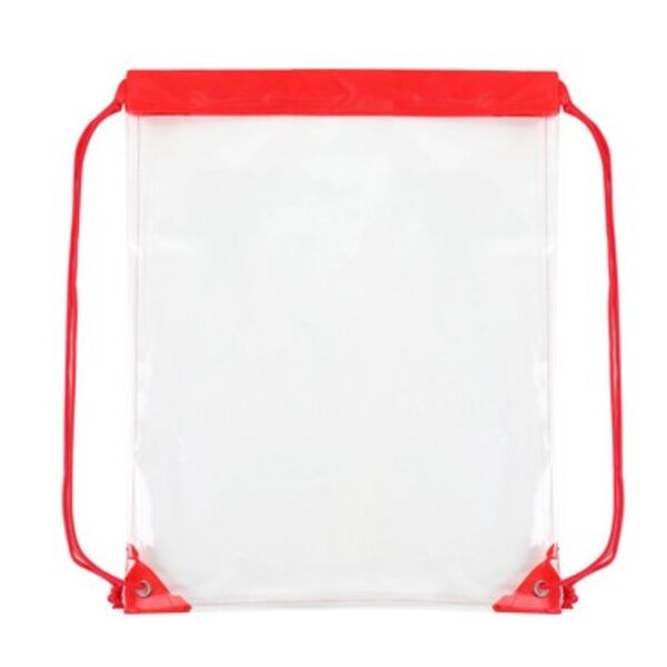 Large Clear Stadium Drawstring Backpack Thumbnail