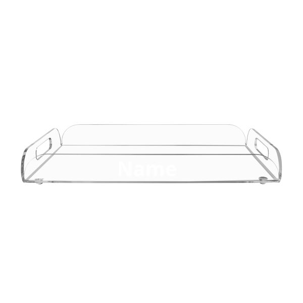 Acrylic Rectangle Handle Tray Thumbnail