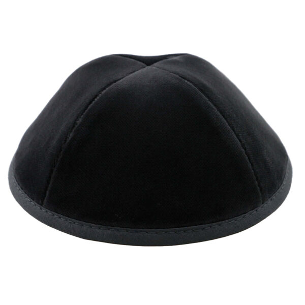 TSC - Grey Velvet Yarmulka Thumbnail