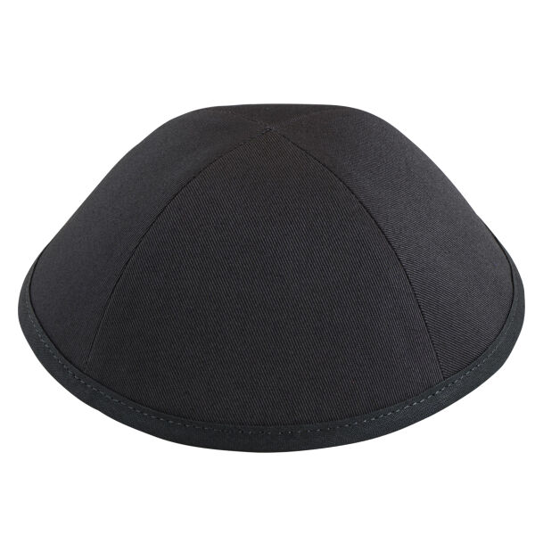 Black Cotton Yarmulka Thumbnail