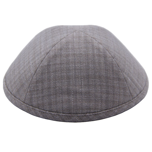 TCS - Tan Plaid Suit Yarmulka Thumbnail